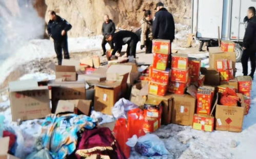 柳林县民爆大队联合涉案财物管理中心开展烟花爆竹及涉案财物集中销毁工作